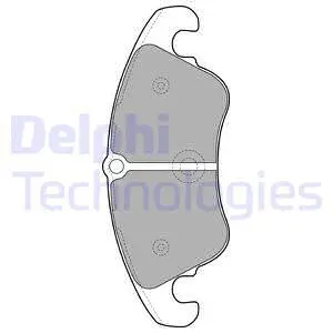 Brake Pad Set, disc brake (LP2077)