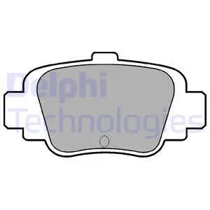 Brake Pad Set, disc brake (LP780)