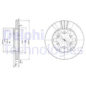 Brake Disc (BG2457)