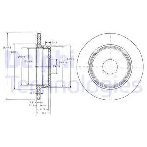 Brake Disc (BG2510)