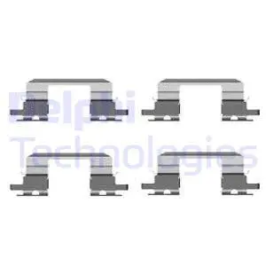 Accessory Kit, disc brake pad (LX0431)