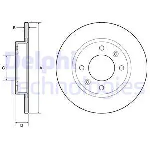Brake Disc (BG2572)