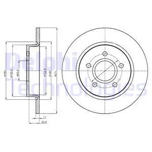 Brake Disc (BG4386C)