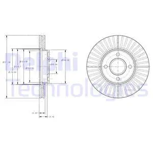 Brake Disc (BG4117)