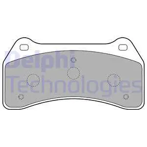 Brake Pad Set, disc brake (LP1770)