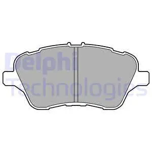 Brake Pad Set, disc brake (LP2474)