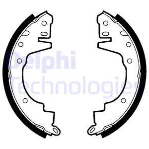 Brake Shoe Set (LS1345)