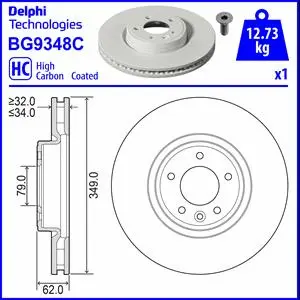 Brake Disc (BG9348C)