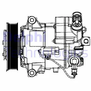 Compressor, air conditioning (TSP0155948)