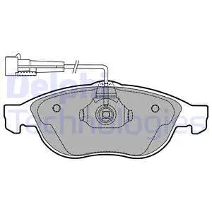 Brake Pad Set, disc brake (LP1404)