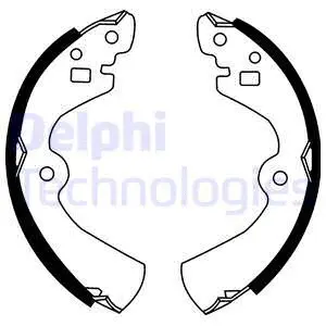 Brake Shoe Set (LS1494)