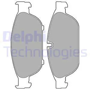 Brake Pad Set, disc brake (LP2301)