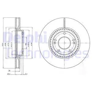 Brake Disc (BG4251)