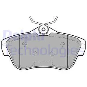 Brake Pad Set, disc brake (LP2071)