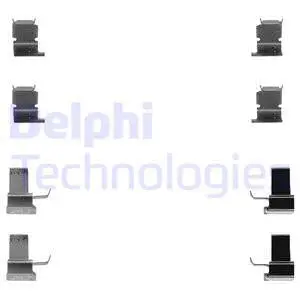 Accessory Kit, disc brake pad (LX0259)