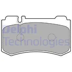 Brake Pad Set, disc brake (LP1842)