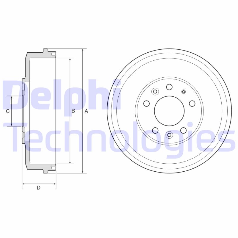Brake Drum (BF578)