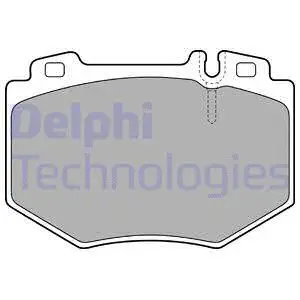 Brake Pad Set, disc brake (LP1851)