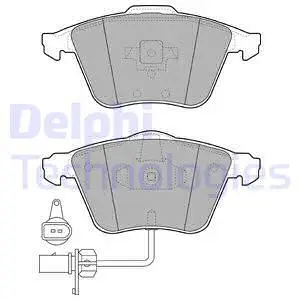Brake Pad Set, disc brake (LP1922)
