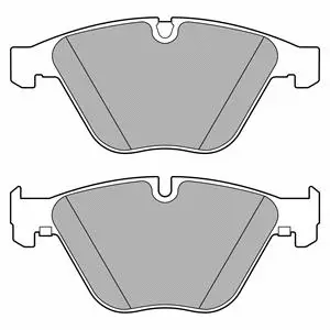 Brake Pad Set, disc brake (LP3630)