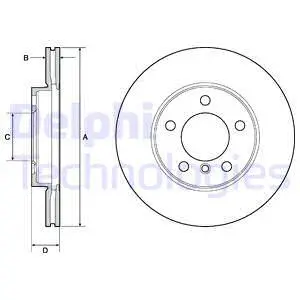 Brake Disc (BG4668C)