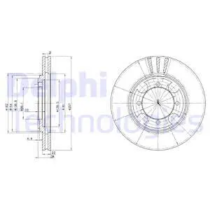 Brake Disc (BG2628)