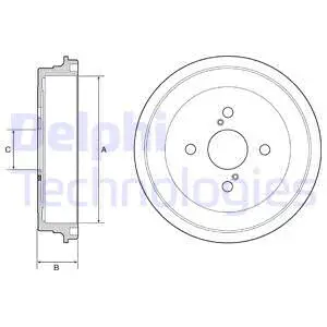 Brake Drum (BF547)