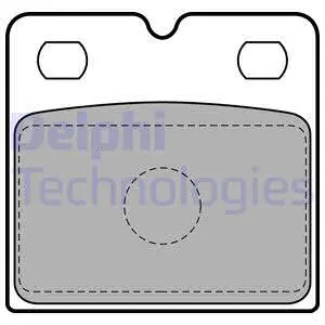 Brake Pad Set, disc parking brake (LP2112)