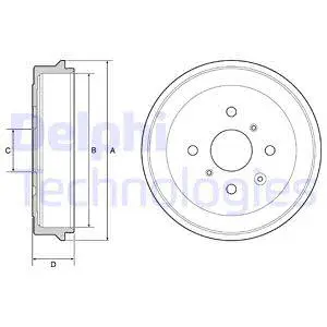 Brake Drum (BF506)