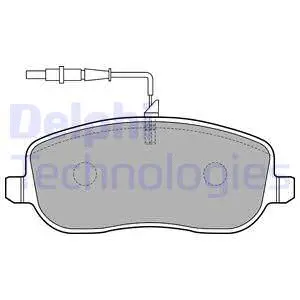 Brake Pad Set, disc brake (LP1836)