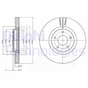 Brake Disc (BG4231C)