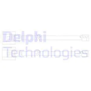 Warning Contact, brake pad wear (LZ0255)