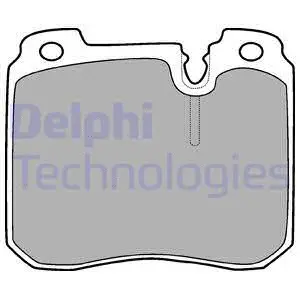 Brake Pad Set, disc brake (LP908)
