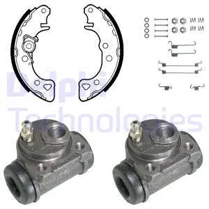Brake Shoe Set (KP755)