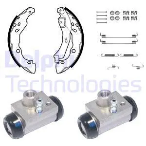 Brake Shoe Set (KP1077)