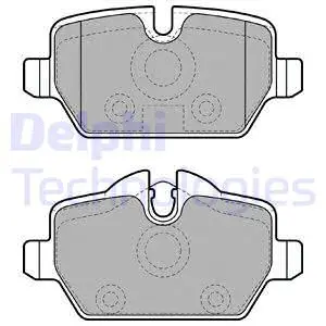 Brake Pad Set, disc brake (LP1924)