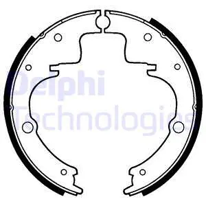 Brake Shoe Set (LS1074)