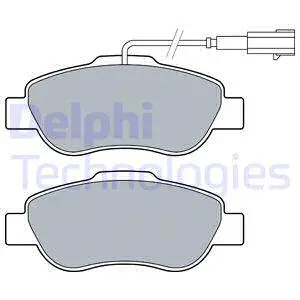 Brake Pad Set, disc brake (LP3412)