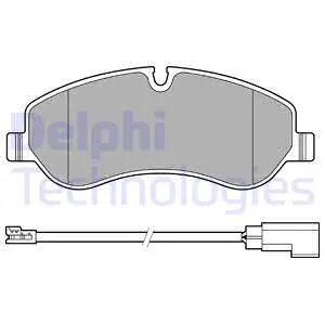 Brake Pad Set, disc brake (LP2661)