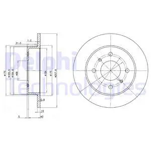 Brake Disc (BG2633)