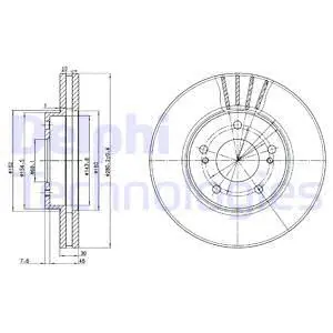 Brake Disc (BG3541)