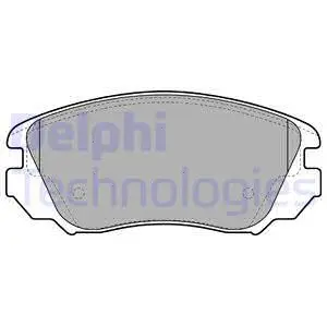 Brake Pad Set, disc brake (LP2080)