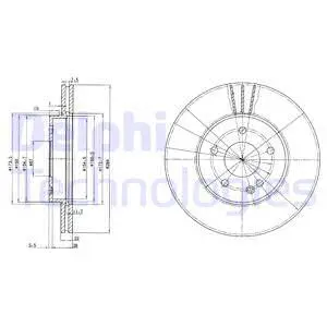 Brake Disc (BG2768)