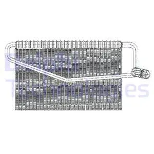 Evaporator, air conditioning (TSP0525156)