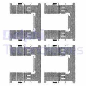 Accessory Kit, disc brake pad (LX0607)