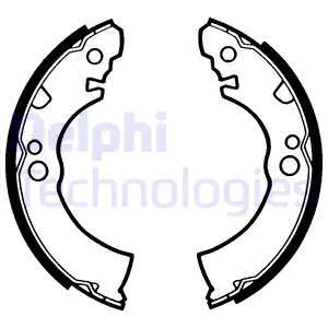 Brake Shoe Set (LS1289)