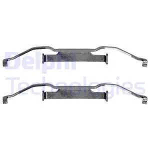 Accessory Kit, disc brake pad (LX0153)