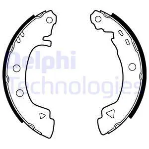 Brake Shoe Set (LS1869)