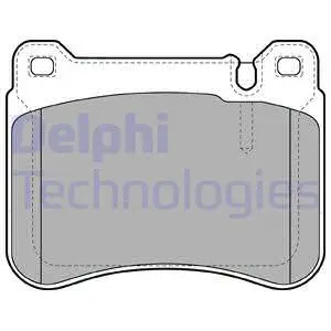 Brake Pad Set, disc brake (LP1979)