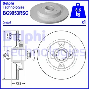 Brake Disc (BG9053RSC)